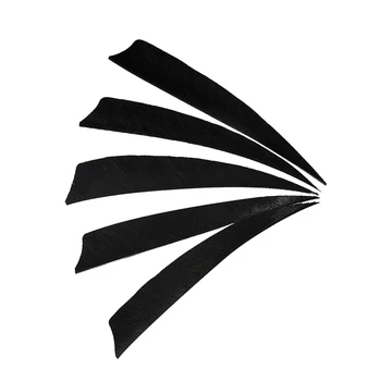 

Outdoor 25 Pieces 10cm Shield Feather Arrow Fletching For Archery Hunting