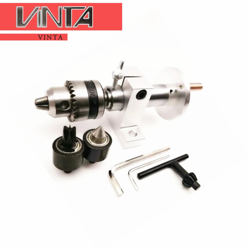 

Lathe center Rotary thimble Micro machine tailstock For Mini Lathe Machine Revolving Centre DIY Accessories Woodworking