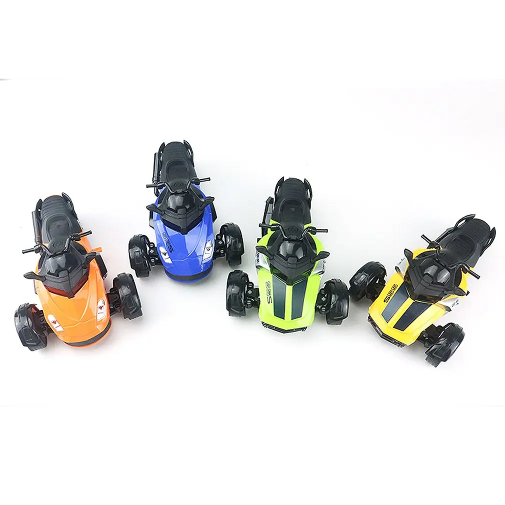 1/14 4CH инфракрасный пульт дистанционного управления RC автомобиль высокоскоростной гоночный 3 колесный ATV готовый к запуску мотоцикл трехколесный автомобиль игрушка