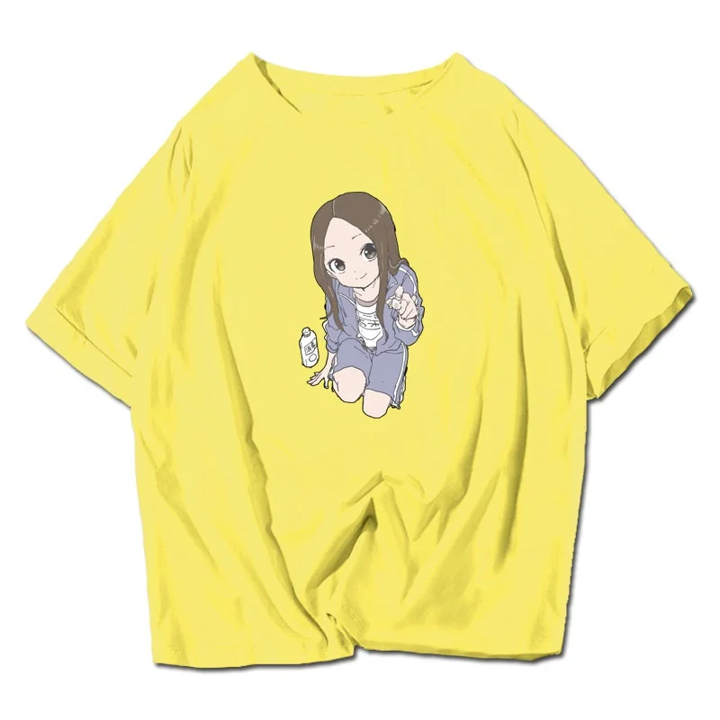 22 Футболка унисекс с надписью «High-Q Teasing Master Takagi-san Nishikata» хлопковая футболка с надписью «Teasing Master Takagi-san Takagi» футболка - Цвет: 22