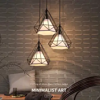 

Smuxi Vintage Ceiling Light Lampshade Retro Iron Industrial Loft Metal Light American Style Lamp Hanging Fixtures Decorative E27