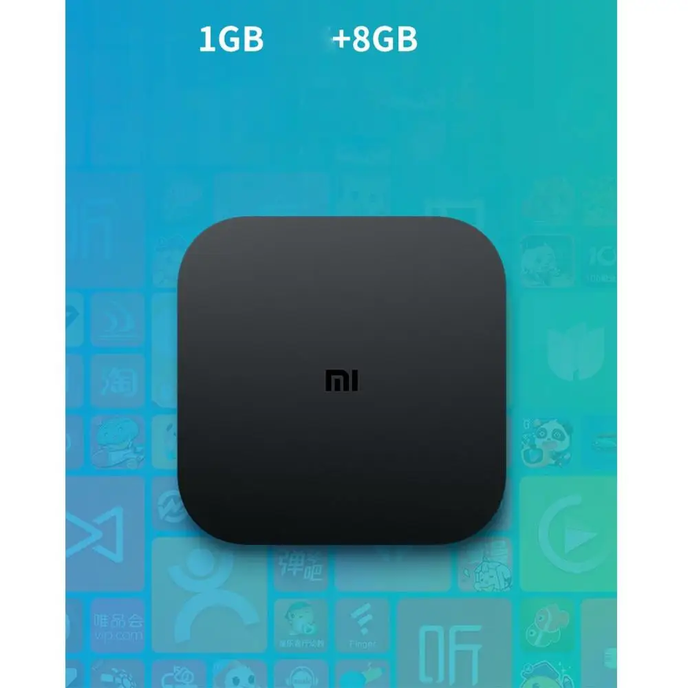 Xiaomi Tv mi Box 4C Hd Smart телеприставка домашняя беспроводная Wifi ТВ приставка Netflix Youtube