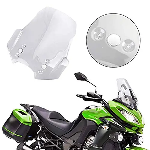 

Motorcycle Windshield Baffle Wind Deflectors Windscreen Protector for Kawasaki Versys 650 1000 LT 2015-2018 Versy 1000 2012-2014
