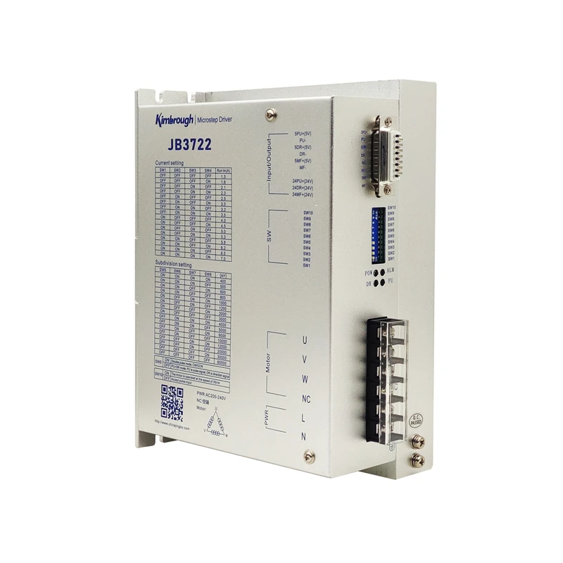 Трехфазный Драйвер шагового двигателя JB3722 AC200-240V 1 3-300 A 110 микрошагов подходящий