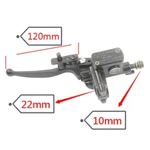 Насос тормозной ручки zongshen loncin мотоцикл капуста cqr t8 дисковый насос kayo dirt pit bike 22 мм аксессуары