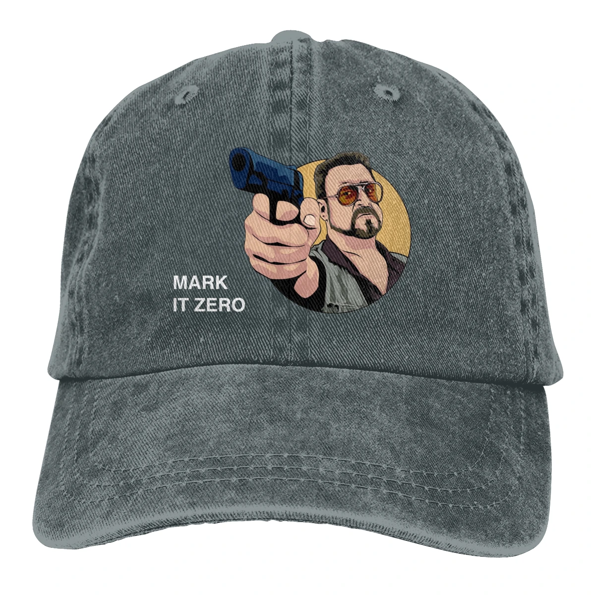 Make It Zero Casquette, синяя мужская и женская джинсовая бейсболка, регулируемая бейсболка для гольфа
