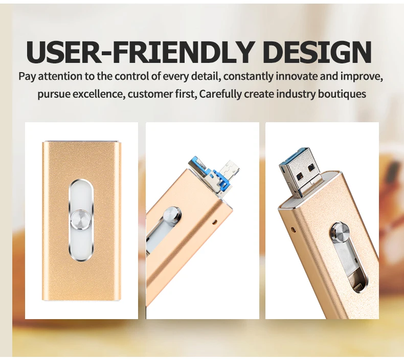 Usb 3,0 OTG USB флеш-накопитель 128 Гб 64 ГБ 32 ГБ флеш-накопитель 16 Гб 64 Гб Флешка 3 в 1 Micro Usb флешка для iPhone/Android/PC