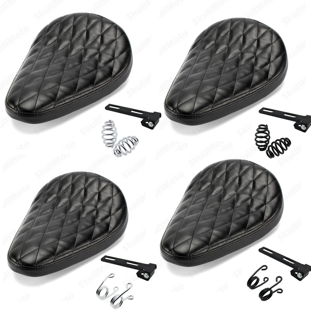 Кожа мотоцикла Solo Подушка сиденья для Harley Sportster 883 1200 40 восемь XL1200 XL883 72 48 поплавок