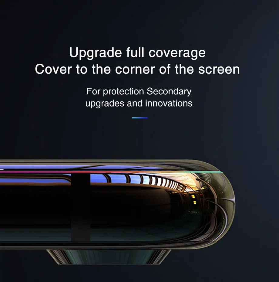 200D защитное закаленное стекло для iPhone 6, 6s, 7, 8 Plus, X, Защитное стекло для экрана с мягким краем, изогнутое на iPhone 11 PRO, XR, XS MAX