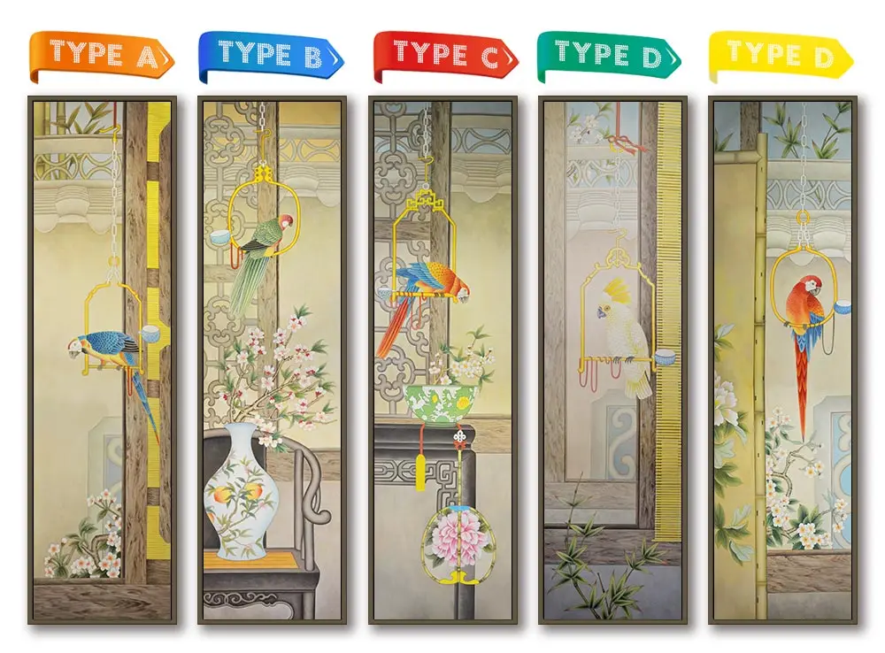 NCKA094-鹦鹉ABCDE款