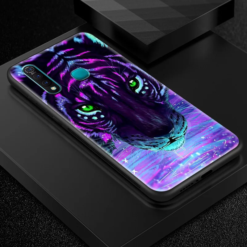 H107 Закаленное Стекло КРЫШКА ДЛЯ VIVO Y75 Y79 Y83 Y85 Y93 Y97 X21i UD X23 X27 Pro Z3 Z5X V5S V7 плюс V9 V11i iQOO S1Pro дизайн сумка с рисунком животных - Цвет: H107