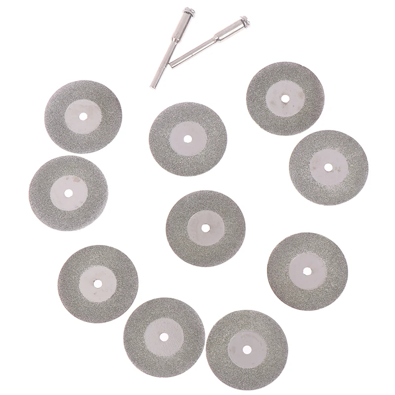 1 комплект 30 мм/22 мм алмазные режущие диски наборы Мини Алмазная пила для сверла подходит роторный инструмент
