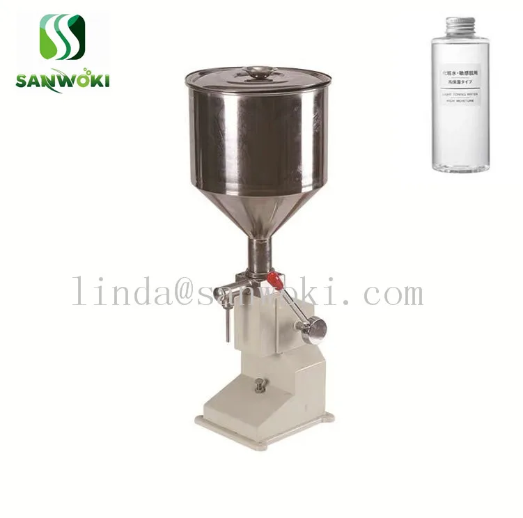 Pneumatic Quantitative filling machine cosmetic packing machine cream