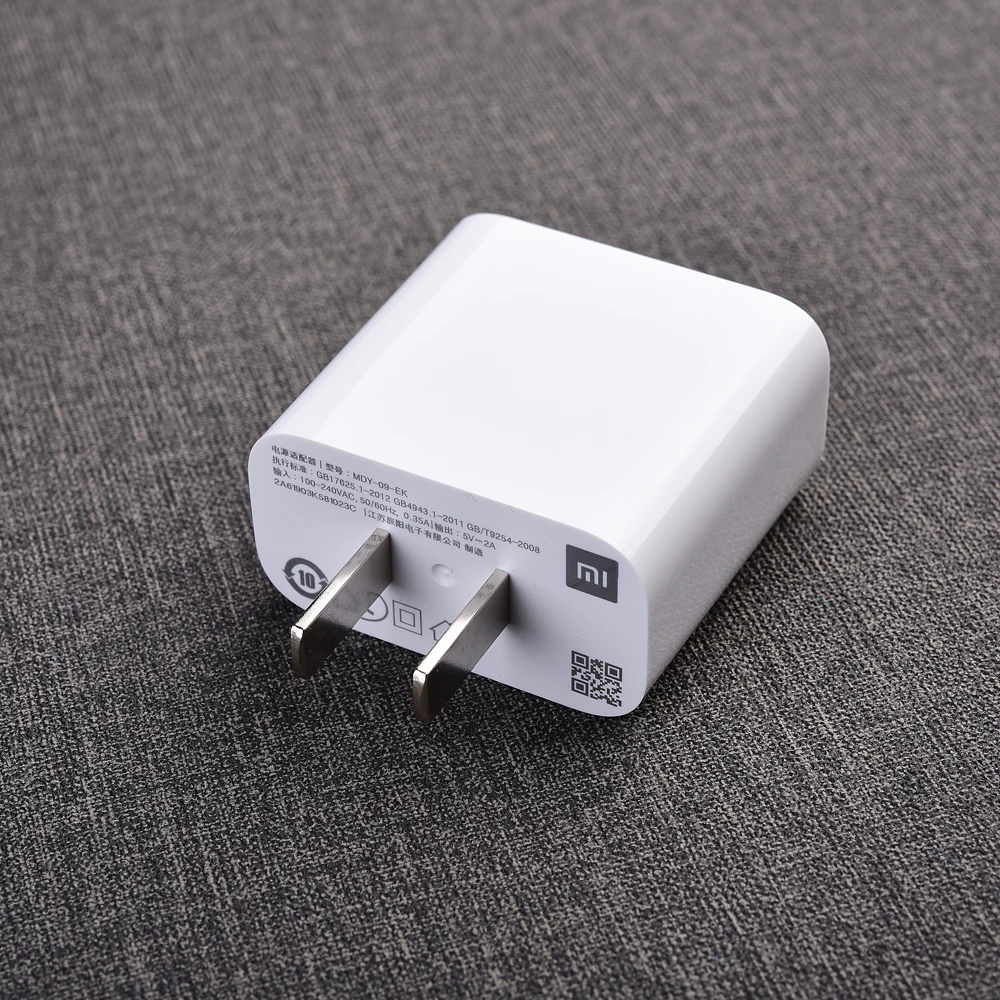 XIAOMI Charger 5V 2A EU/US Power Adapter Data Sync Cable For Redmi S2 8 8A 7 7A 6 6A 5 5A 4 4A 4X 3s 8 9 se Note 3 5 5A 6 Pro charger 65 watt Chargers