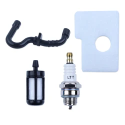 Linha do filtro de combustível do ar mangueira tubo spark plug kits para stihl ms170 ms180 017 018 ms 170 180 peças motosserra ferramentas de jardim