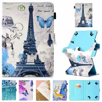 

Universal Cover For 8\" inch Tablet Samsung SM-T290 T295 P200 P205 T380 T385 T377 T710 T715 T350 T355 T330 T310 with Card Slots