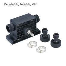 Электрический насос для дрели портативный самовсасывающий масляный насос для переноса воды бытовой небольшой ручной насос для дрели дизельный насос