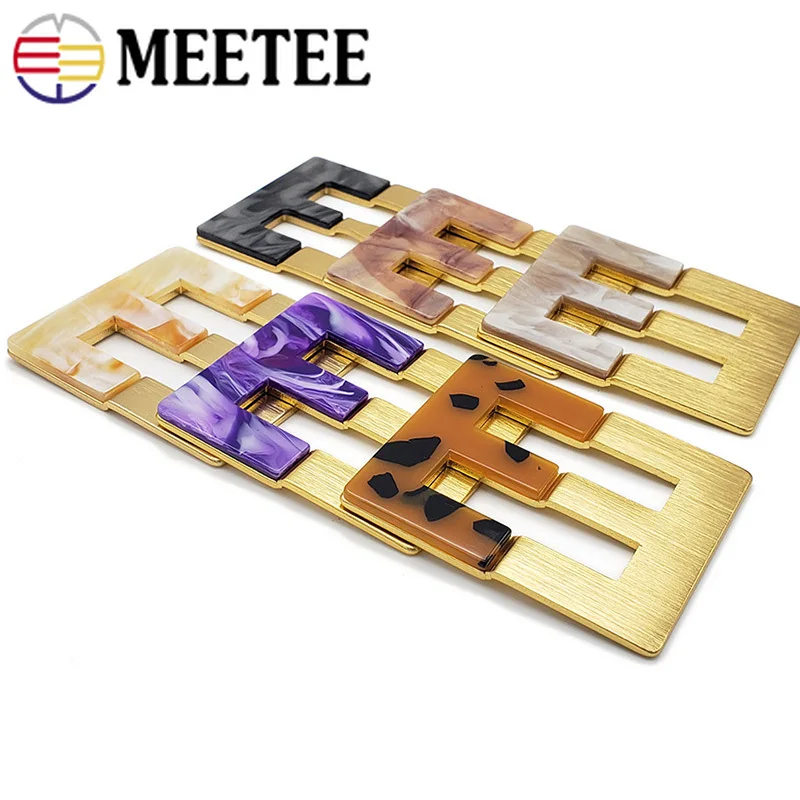 Meetee 10 шт. жемчужные стразы Tri-скользящая Пряжка для украшения одежды DIY ветровка украшения для одежды процесс материал ZK006