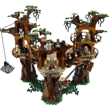 

New StarWars Compatible Lepining 10236 Ewok Village Wars Set Building Block Bricks Kids Toys Christmas Gifts