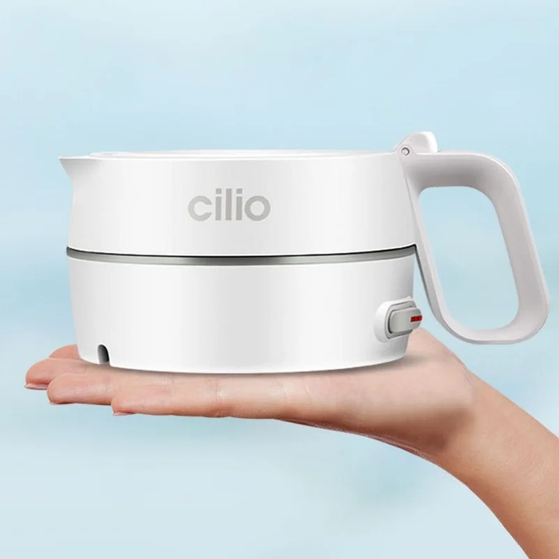 1L Folding Portable Electric Kettle Handheld Boiling Pot Automatic Power Off Protection Travel Water Boiler 110V/220V | Бытовая техника