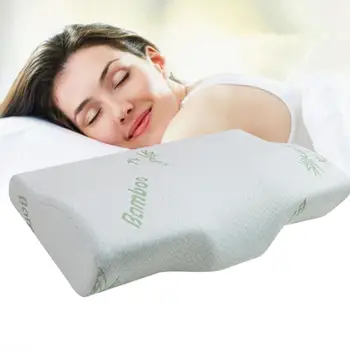 

Memory Foam Bedding Pillow Slow Rebound Memory Pillow Butterfly Neck Size Foam Health C Shaped 50 in 30 Pillow Cervical Pil I4T6
