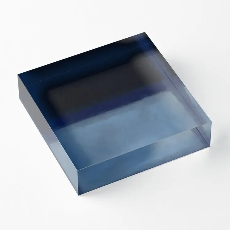 

Rothko Inspired 1 Acrylic Block Bedroom Pad Stamping Family Decor Board Transparent Funny Fashionable Process Print Room
