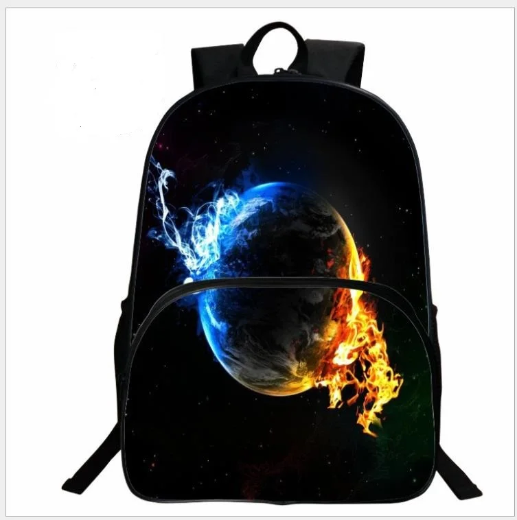 as pictures 16 дюймов 3D Galaxy Рюкзак для девочек-подростков Космическая Звезда детские школьные рюкзаки Детский рюкзак дорожная сумка для мальчиков Mochila - Цвет: as pictures