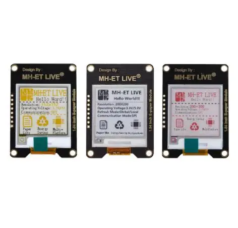 

1.54 Inch Epaper Module E-paper E-Ink EInk Display Screen SPI Support Global/Part For Arduino STM raspberry pi ESP32