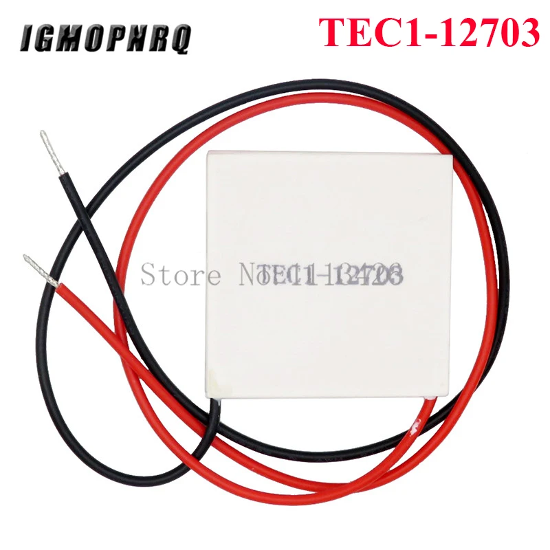TEC1-12703 TEC1-12706 12703 12704 12705 12708 12709 12710 12712 12715 Термоэлектрический охладитель Пельтье 40*40 мм 12V Пельтье Elemente модуль - Цвет: TEC1-12703