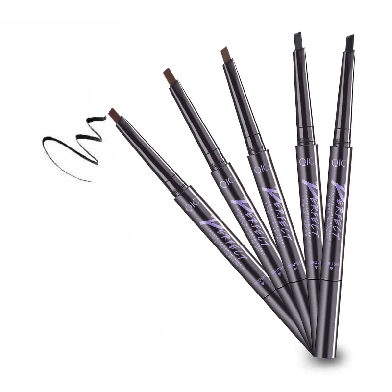 

Double Eyebrow Pencil Automatic Rotation Waterproof and Sweatproof Not Blooming Eyebrow Pencil Makeup Wholesale