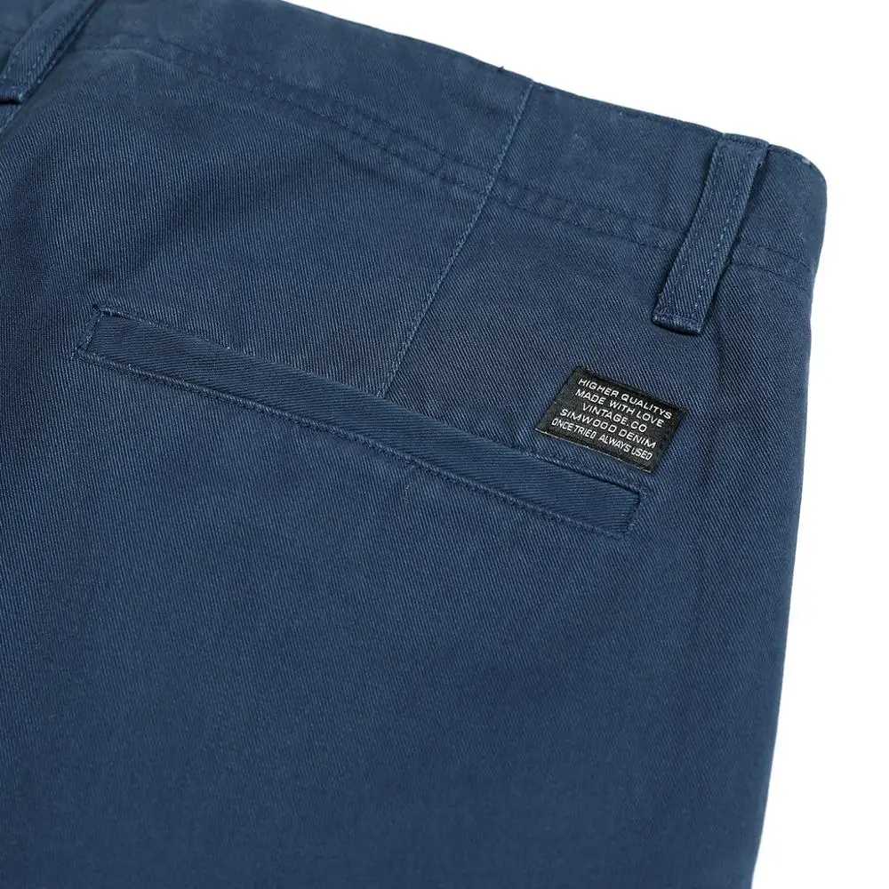 Ceny SIMWOOD 2019 dorywczo spodnie męskie długie spodnie moda prosto szczupła jesień męskie spodnie wysokiej marka jakości odzież 4 kolory 180613