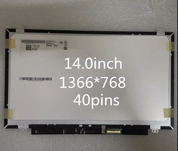 14," B140XTK01.0 N140BGN-E42 N140BGN E42 ЖК-дисплей 1366*768 EDP 40 Pin-код