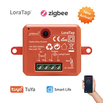 

Tuya ZigBee 3.0 Smart Life Socket Module Wireless Remote Control, Work with Echo Alexa Google Home Voice Assistant DIY Relay