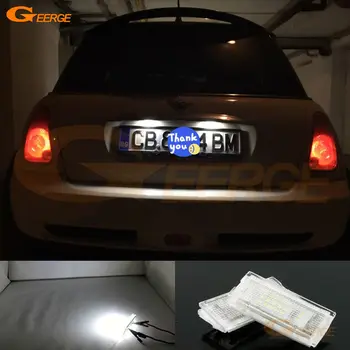 

For MINI Cooper R50 R52 R53 Excellent Ultra bright 3528 Led License plate lamp light lamp No OBC error