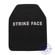 1pc Strike Face Stand Alone Ceramic Ballistic Plates NIJ IV Hard Armor Bulletproof Plate