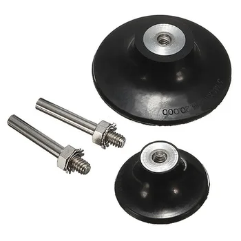 

2020 New High Quality 2pcs 1/4inch Shank 2inch & 3inch Rotary Sanding Disc Pad Holders Tool Set 30000 RPM