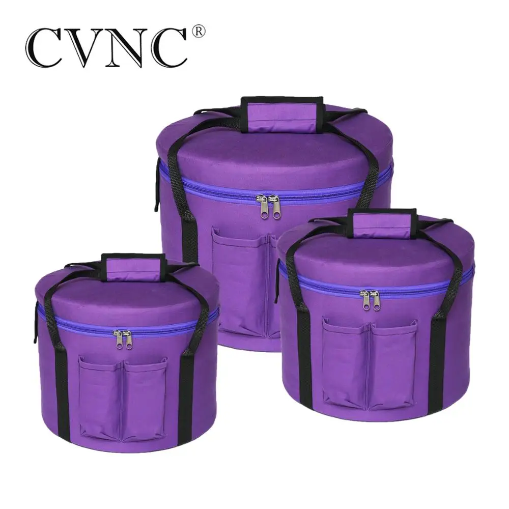

CVNC 9" 11" 13" 3pcs Canvas Carrier Bags for Crystal Singing Bowls