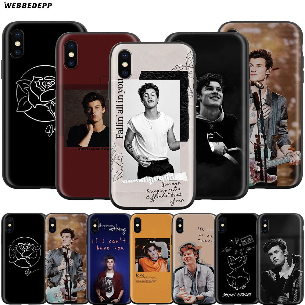 Webbedepp чехол Shawn Mendes для Apple iPhone 12 Mini 11 Pro XS Max XR X 8 7 6 6S Plus 5 5S SE|Бамперы| |