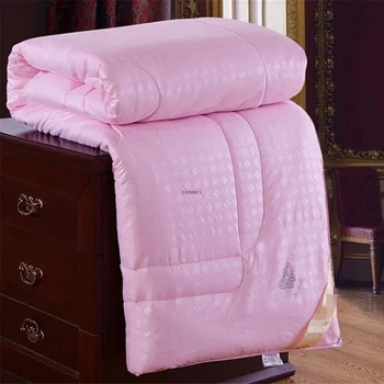 

Winter Mulberry Silk Duvet Comforter Queen King Natural Royal Silk Duvets Summer Quilts Quilted Bed Comforters