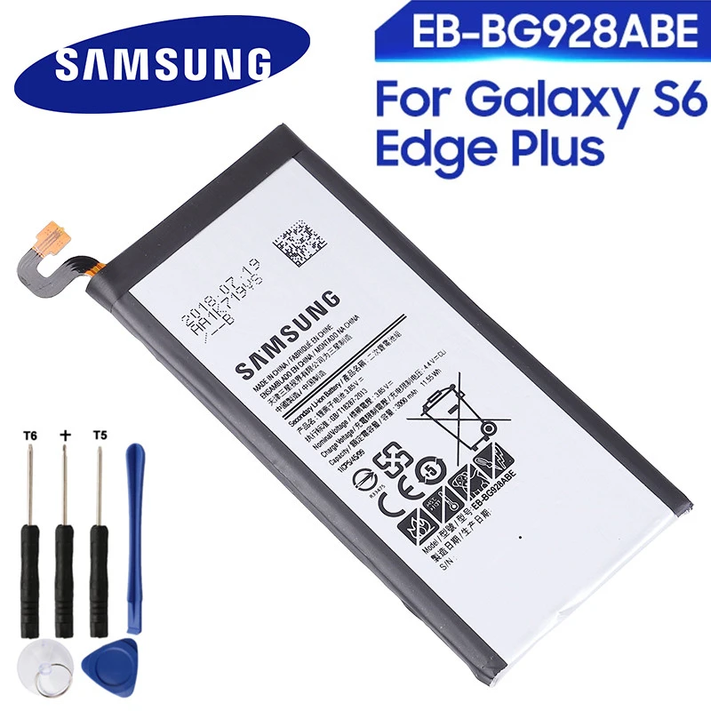 Ofre Persona Lavet af Original Samsung Galaxy S6 Edge Plus Phone Battery Eb-bg928abe 3000mah For  Samsung Galaxy S6 Edge Plus G928 G928f G928g G928t - Mobile Phone Batteries  - AliExpress