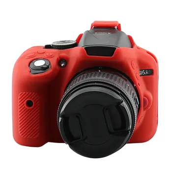 

Ouhaobin Soft Silicone Rubber Protective Cover Case Housing Shell Skin Body Protector for Nikon D5300 Camera Accessories 20JUL 9