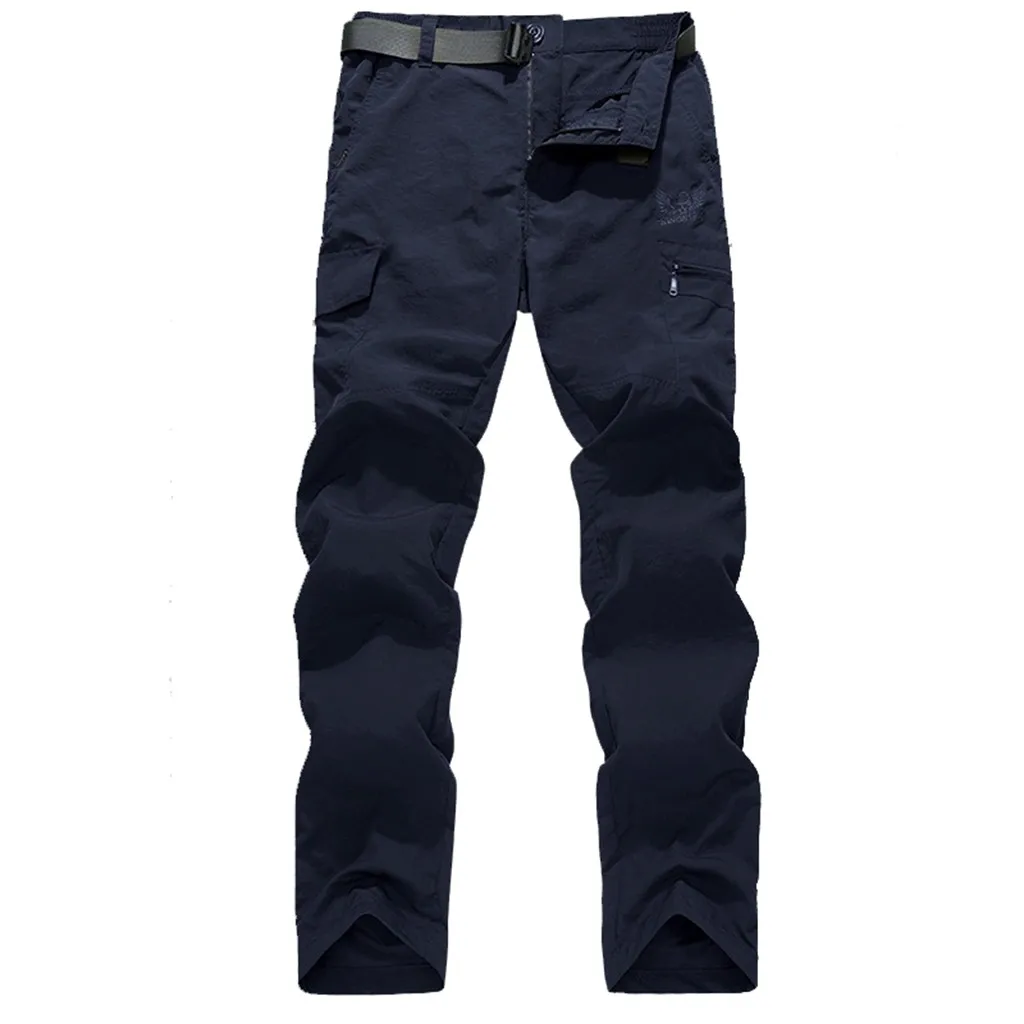 SAGACE модные Для Мужчин's на открытом воздухе быстросохнущие дышащие спортивные штаны однотонные свободные многофункциональная прямые штаны для мальчиков