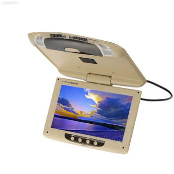 

9 Car Display Ceiling Roof Mount Rear View Remote Control LCD Liquid Monitor