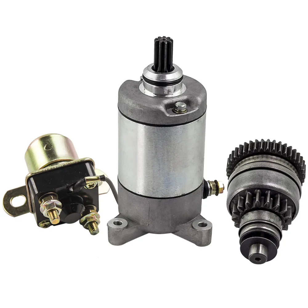 Starter Drive & Relay Solenoid For POLARIS Sportsman 500 1996 2002 ATV UTV 9THStarters