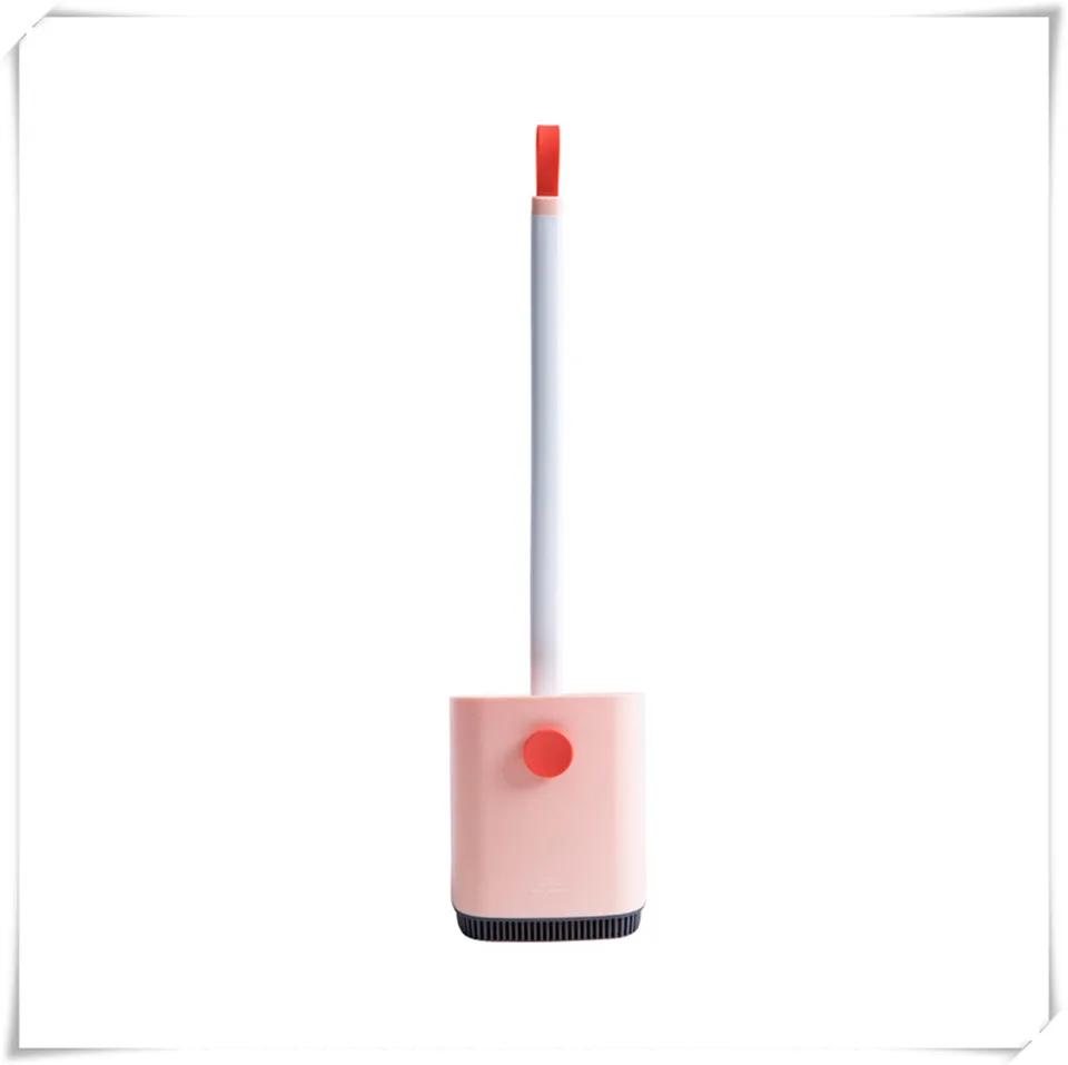 toilet brush b pink