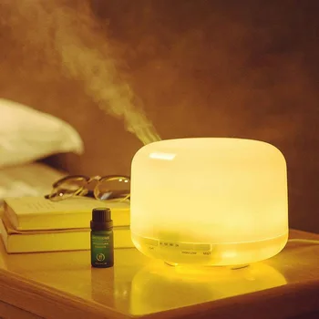 

300Ml Remote Control Ultrasonic Air Aroma Humidifier with 7 Color LED Lights Electric Aromatherapy Essential Oil Aroma Diffuser