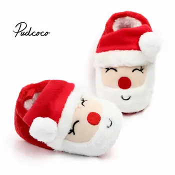 

Christmas 2020 Toddler First Walkers Kids Winter Boys Girls Fashion Shoes Warm Cute Cartoon Kids Animal Cute Baby Shoes For Xmas