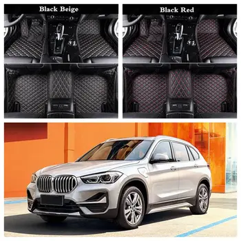 

Auto Carpet Cover Car Floor Foot Mats for BMW X1 E84 2009-2016 F48 2015-2022 X7 G07 2019 2020 Auto Waterproof Car Floor Mat