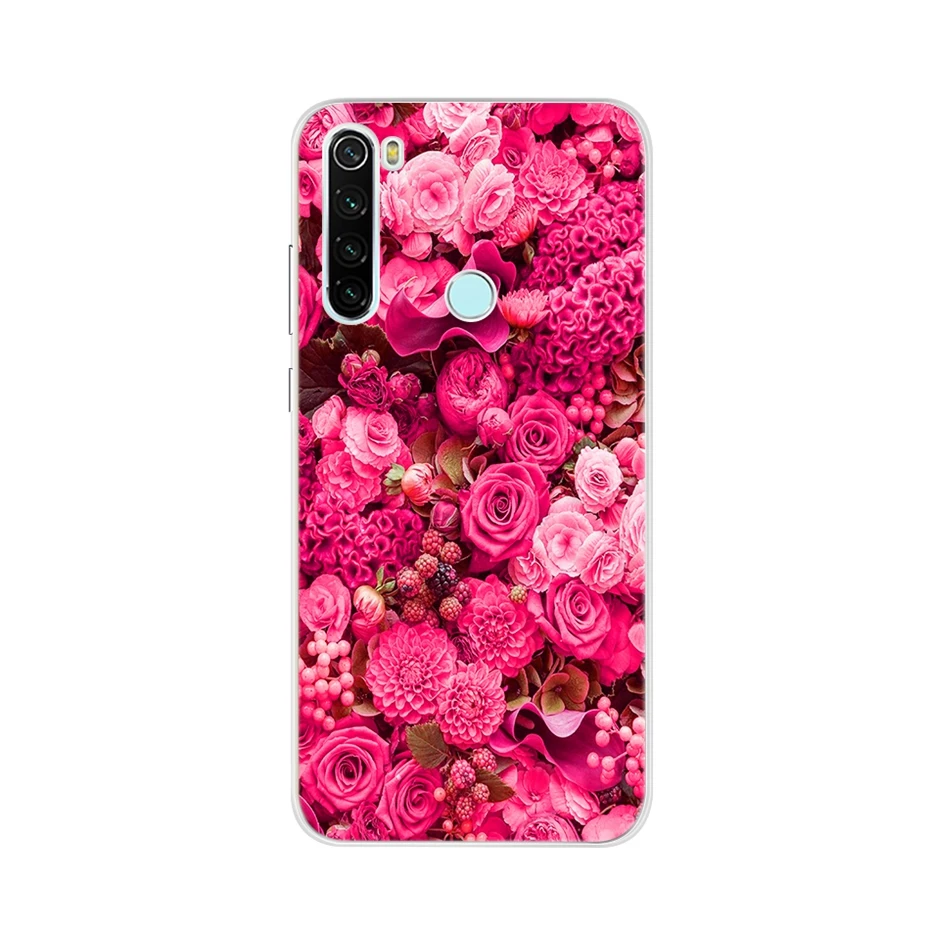 Армейский зеленый Для Xiaomi Redmi note 8 чехол силиконовый мягкий ТПУ чехол для телефона для Xiaomi Redmi note 8t 8 pro 6,3 задний Чехол, Fundas Coque bumper - Цвет: Армейский зеленый