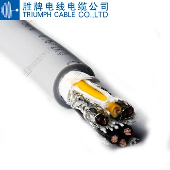 

TRIUMPHCABLE/SHENGPAI 5 M UL2464 18AWG 2/3/4/5/6/7/8 core PVC multi-core shielded cable anti-interference control wire cable